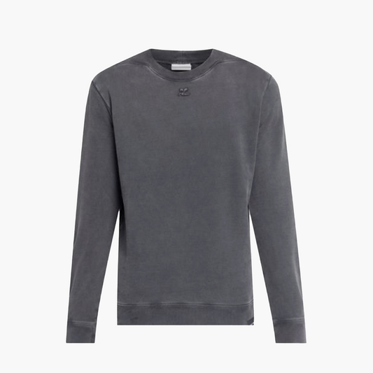 Courreges Sweatshirt AC Logo Gris