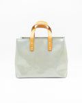 Louis Vuitton Sac à main Vernis Reade PM Vert d'eau