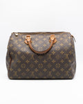 Louis Vuitton Sac à main Speedy 30 Vintage Monogram Marron