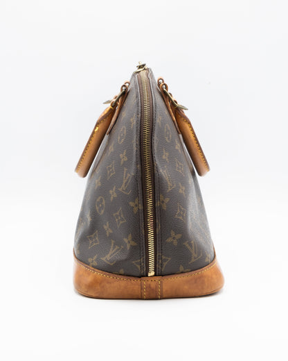 Louis Vuitton Sac à main Alma PM Vintage Monogram Marron