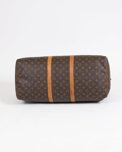 Louis Vuitton Sac de voyage Keepall 55 Monogram Marron