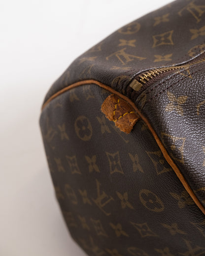 Louis Vuitton Sac de voyage Keepall 55 Monogram Marron