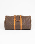 Louis Vuitton Sac de voyage Keepall 55 Monogram Marron