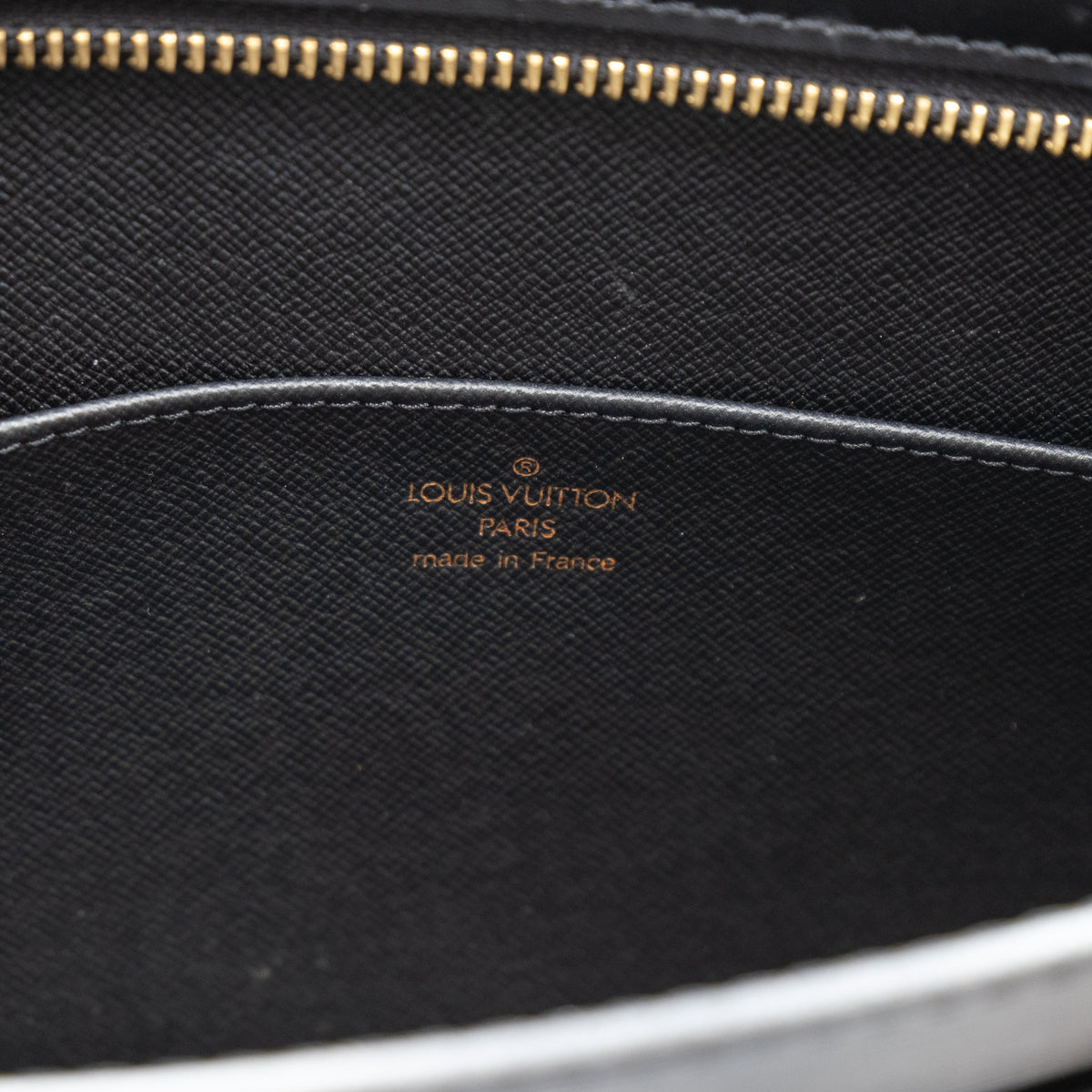 Louis Vuitton Pochette Cuir - Epi - Noir