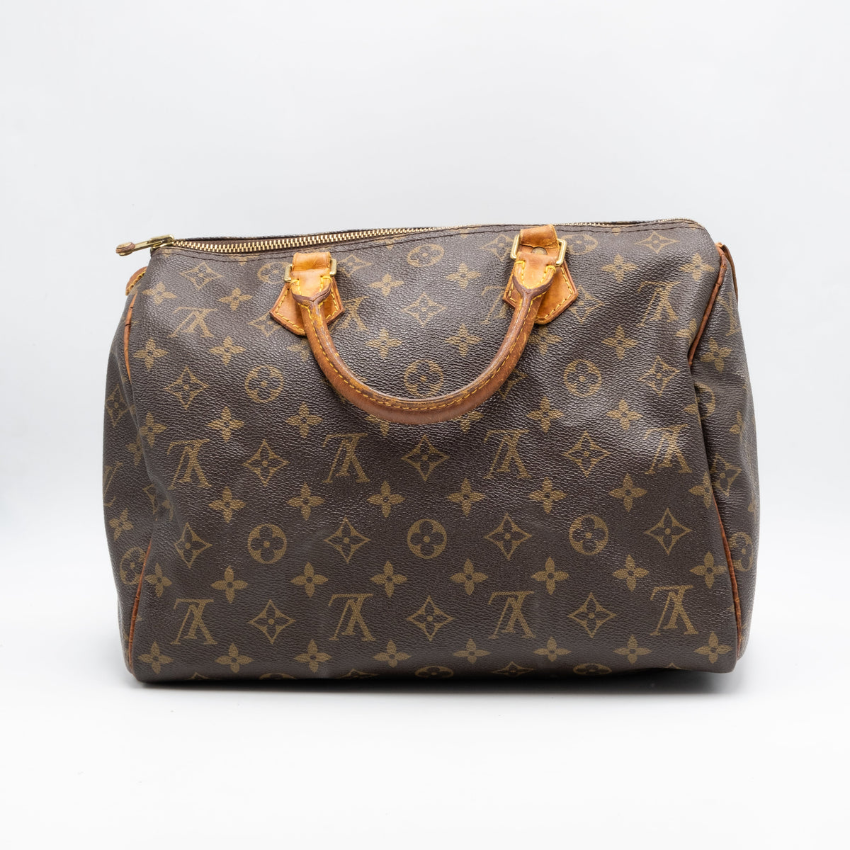 Louis Vuitton Sac à main Speedy 30 Vintage Monogram Marron