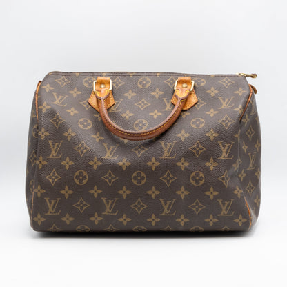 Louis Vuitton Sac à main Speedy 30 Vintage Monogram Marron