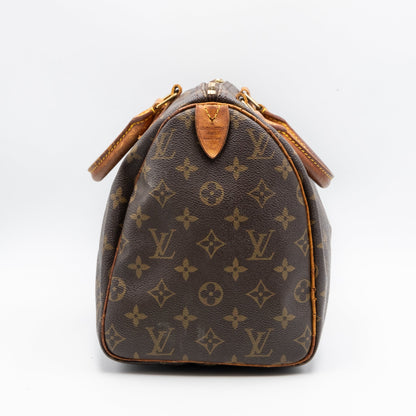 Louis Vuitton Sac à main Speedy 30 Vintage Monogram Marron
