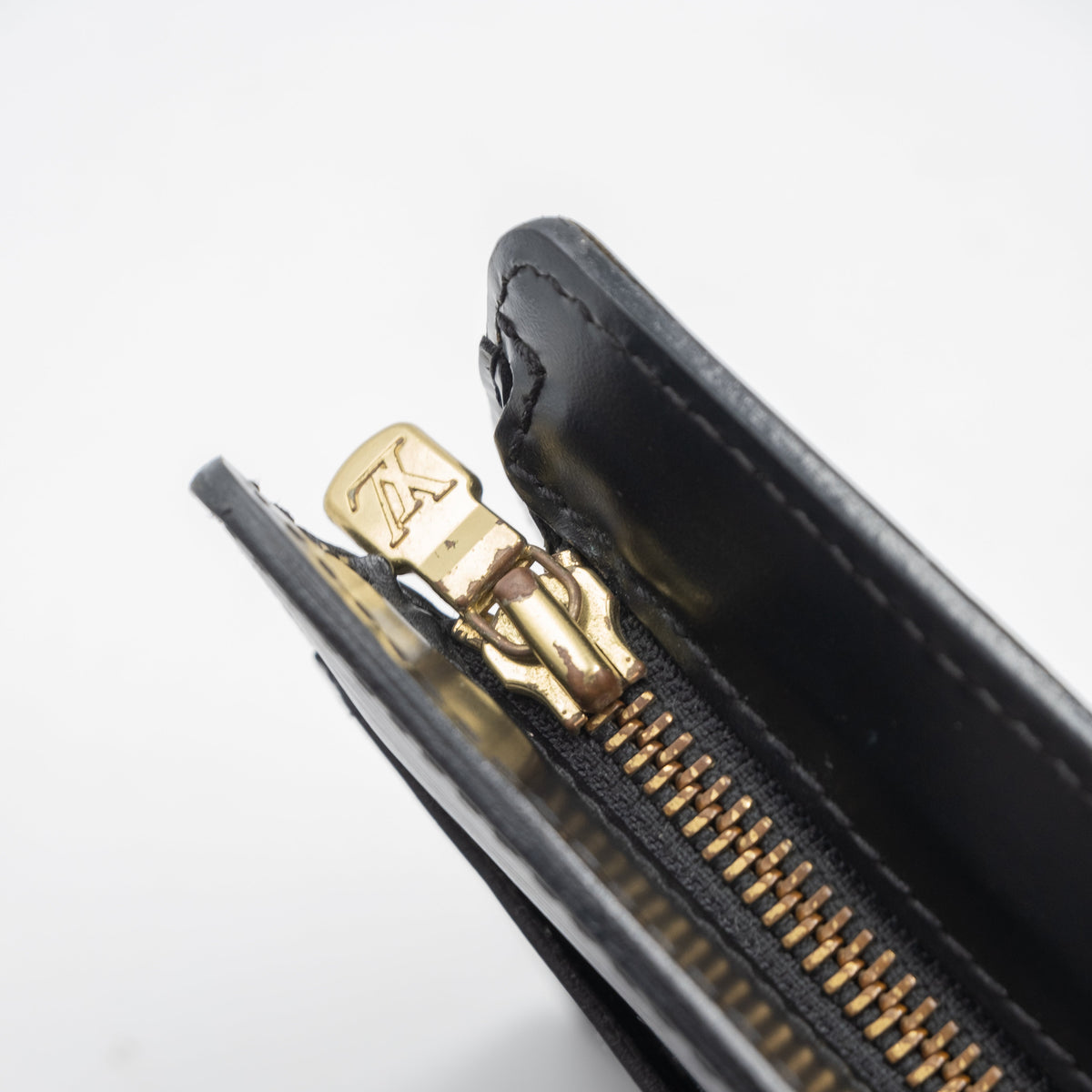 Louis Vuitton Pochette Cuir - Epi - Noir