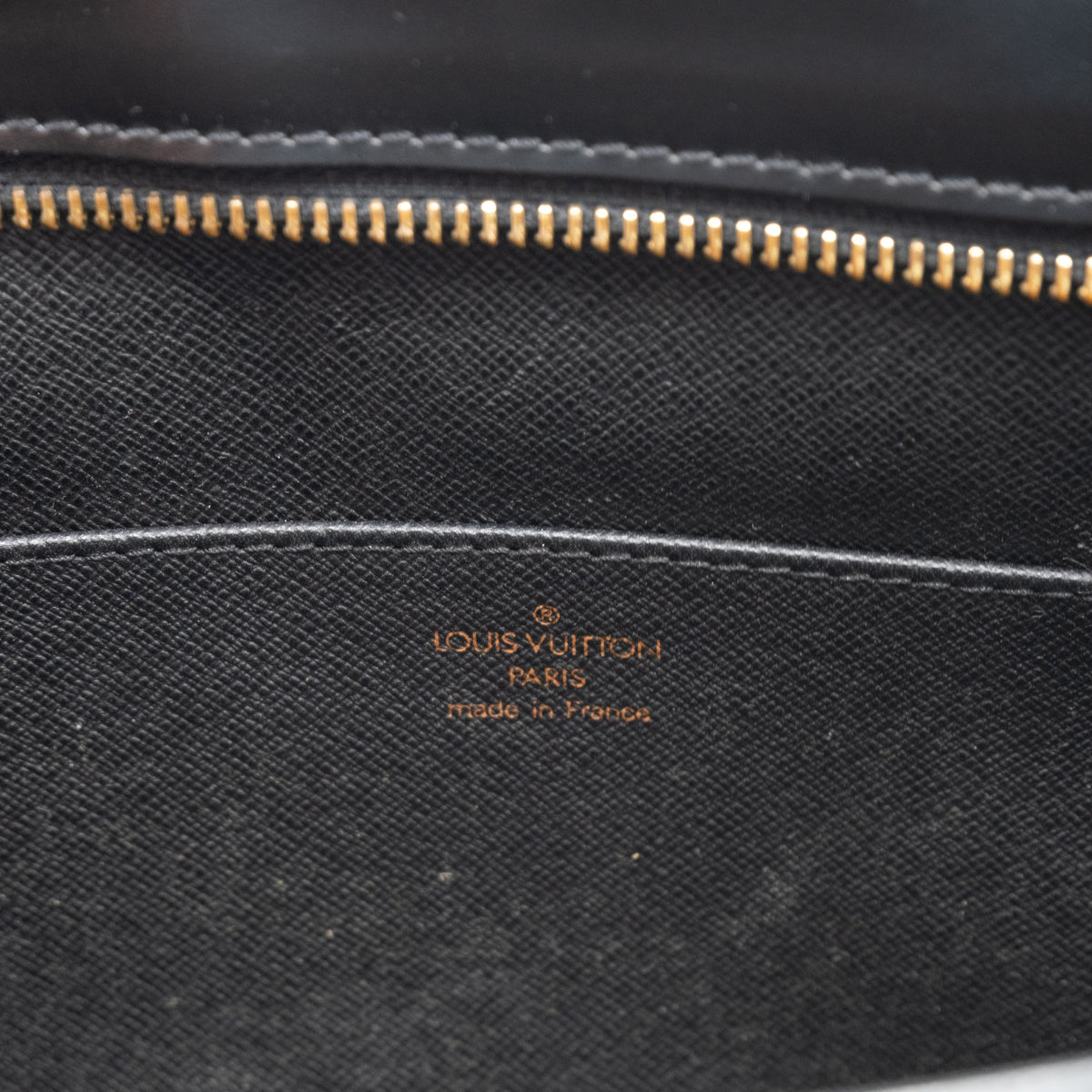 Louis Vuitton Pochette Cuir - Epi - Noir
