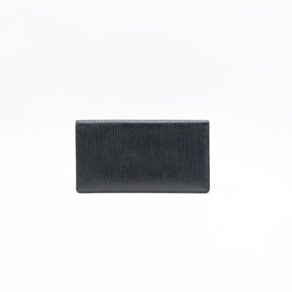 Louis Vuitton Portefeuille Long Epi Noir