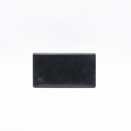 Louis Vuitton Portefeuille Long Epi Noir