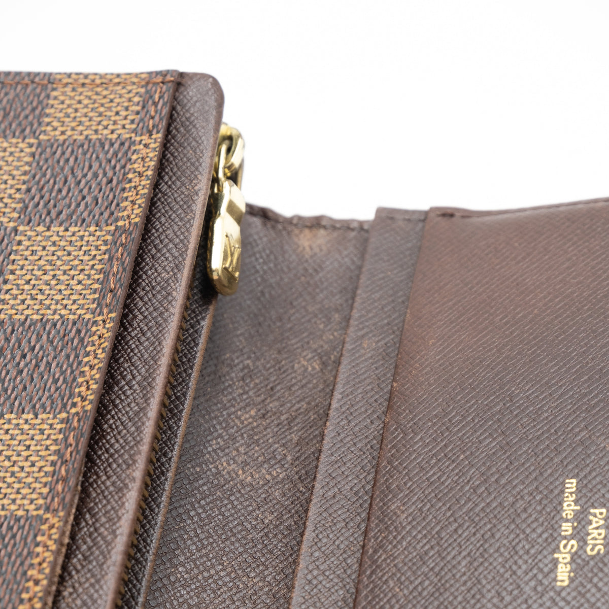 Louis Vuitton Portefeuille Damier Marron