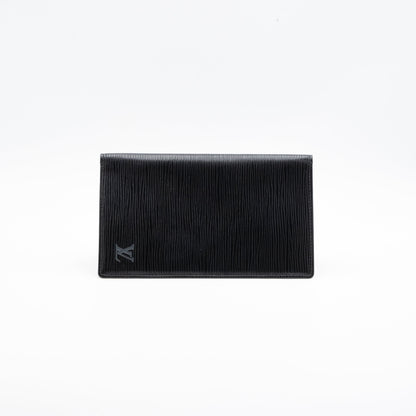 Louis Vuitton Portefeuille Long Epi Noir