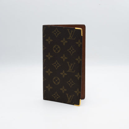 Louis Vuitton Portefeuille Chéquier Monogram Marron
