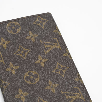 Louis Vuitton Portefeuille Long Monogram Marron