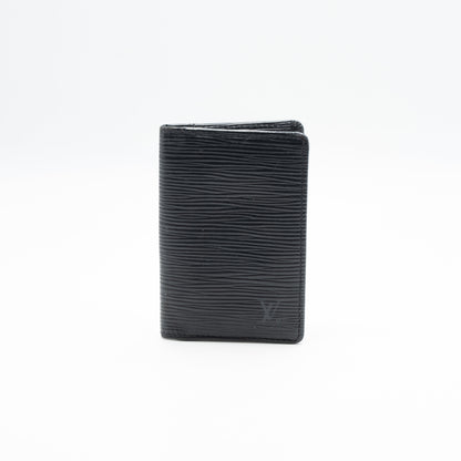 Louis Vuitton Porte Cartes Epi Noir