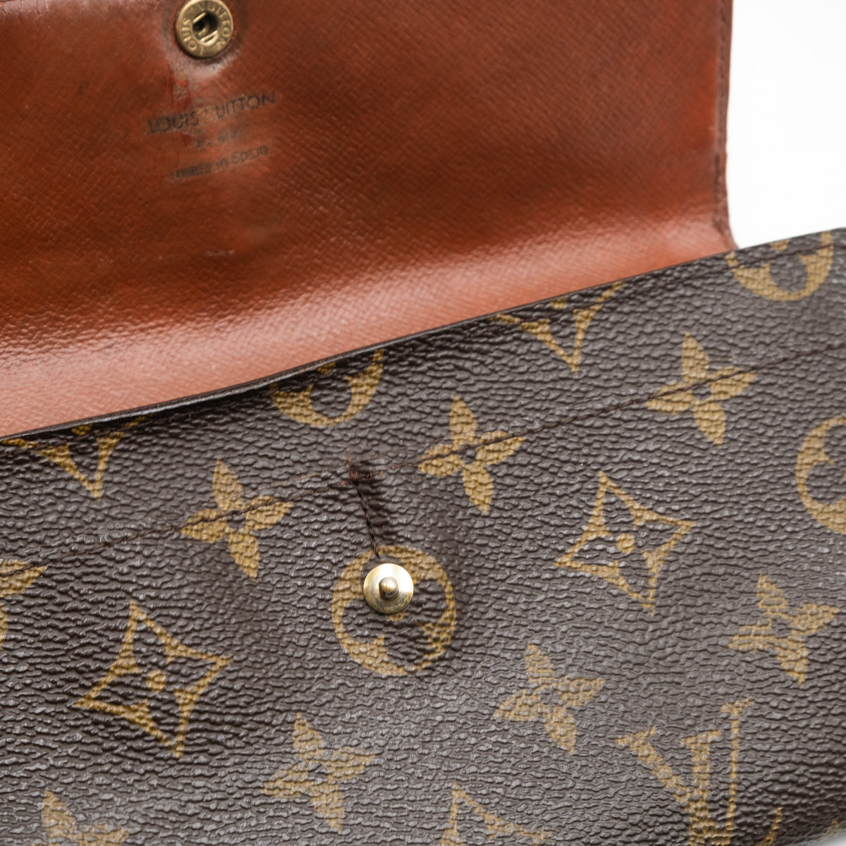 Louis Vuitton Portefeuille Monogram Marron