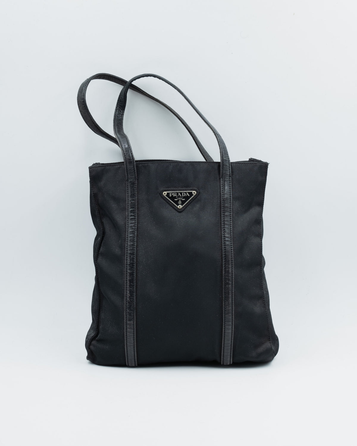 Prada SAC À MAIN RE-NYLON EN TOILE NOIR