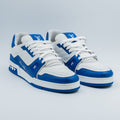 Louis Vuitton Trainer Monogram Blue White