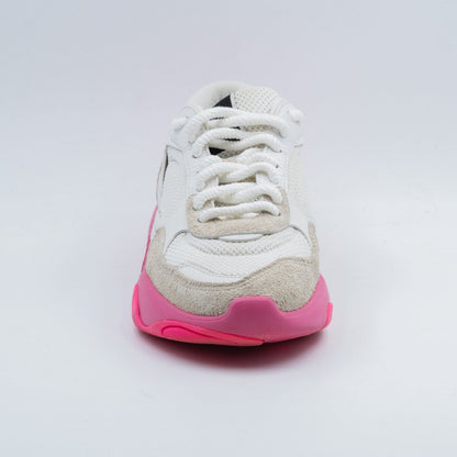 Valentino Valentino Bubbleback Sneaker 'White Fuchsia'