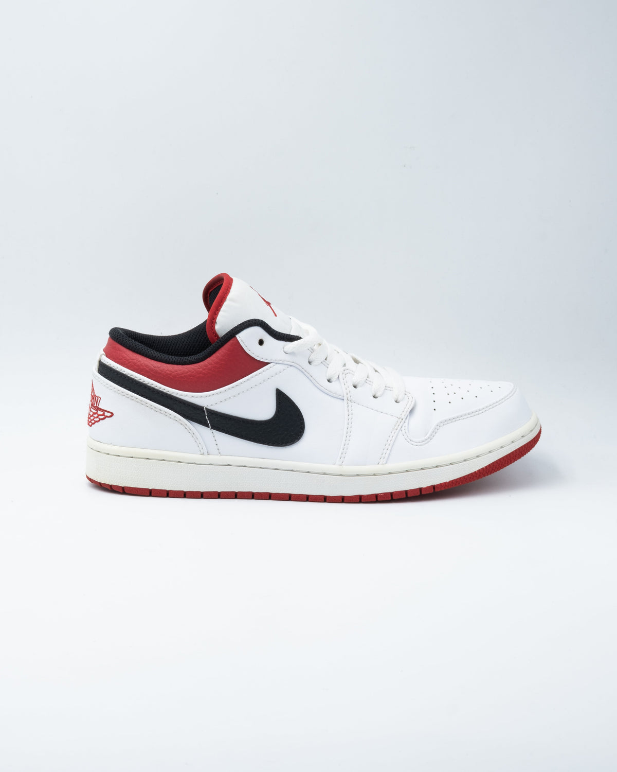 Jordan Air Jordan 1 Low White University Red Black