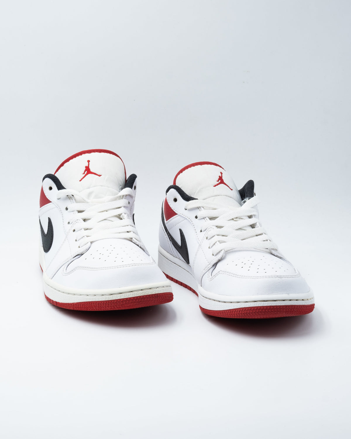 Jordan Air Jordan 1 Low White University Red Black