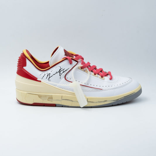 Air Jordan 2 Retro Low SP Off-White White Red