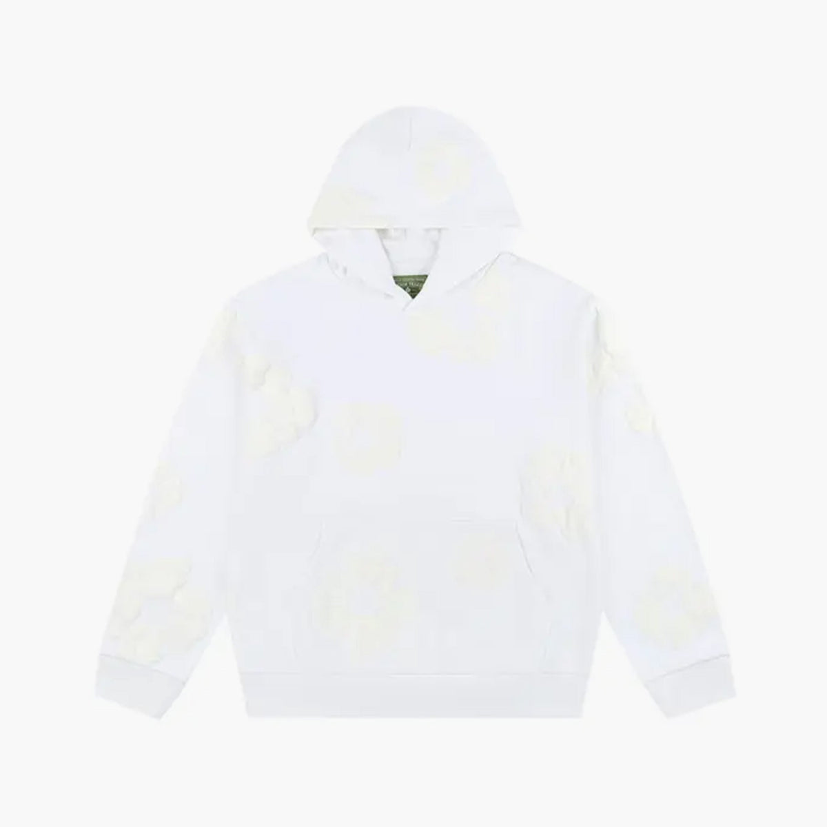 Denim Tears Hoodie The Cotton Wreath Blanc