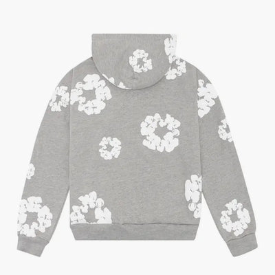 Denim Tears Hoodie The Cotton Wreath Gris