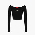 Diesel T-Shirt - Manches Longues - Black