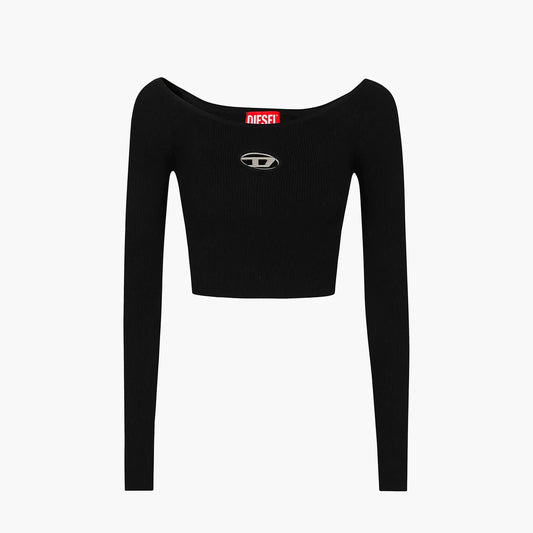 Diesel T-Shirt - Manches Longues - Black