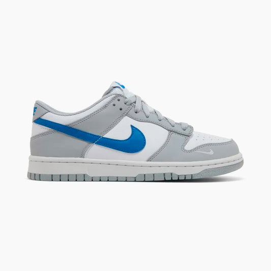 Nike Dunk Low Mini Swoosh Wolf Grey Game Royal