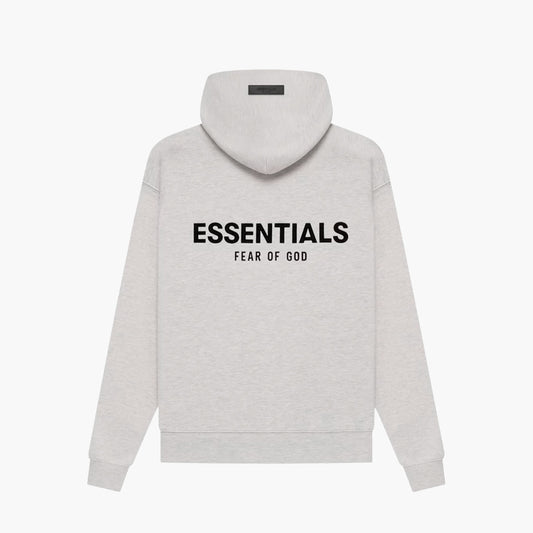 Essentials Hoodie Light Oatmeal Gris Clair Fear Of God