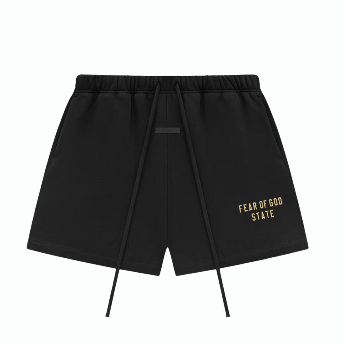 Essentials Fear Of God Short Fleece Soccer Noir