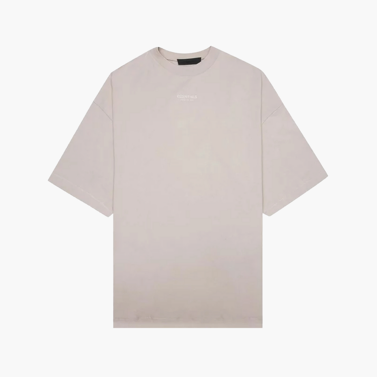 Essentials Fear Of God T-Shirt Silver Cloud Gris