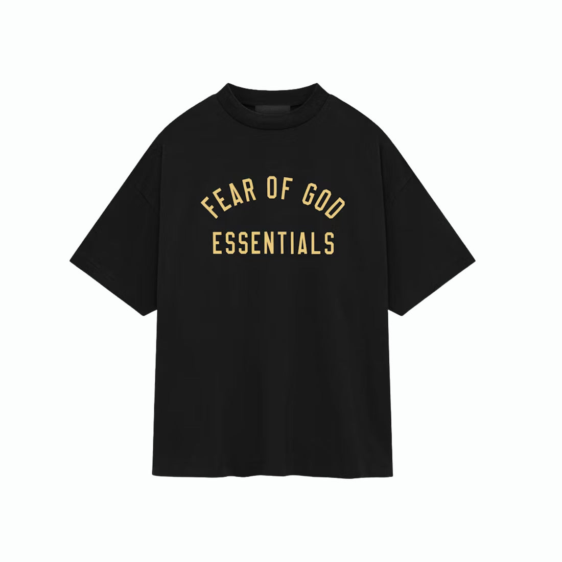 Essentials T-shirt Jersey Noir Fear Of God