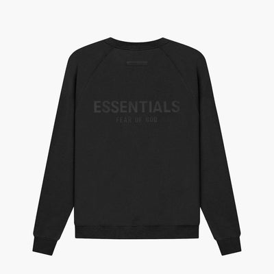 Essentials Crewneck Noir Stretch Limo Fear of God