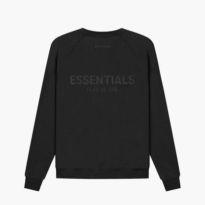 Essentials Crewneck Noir Stretch Limo Fear of God