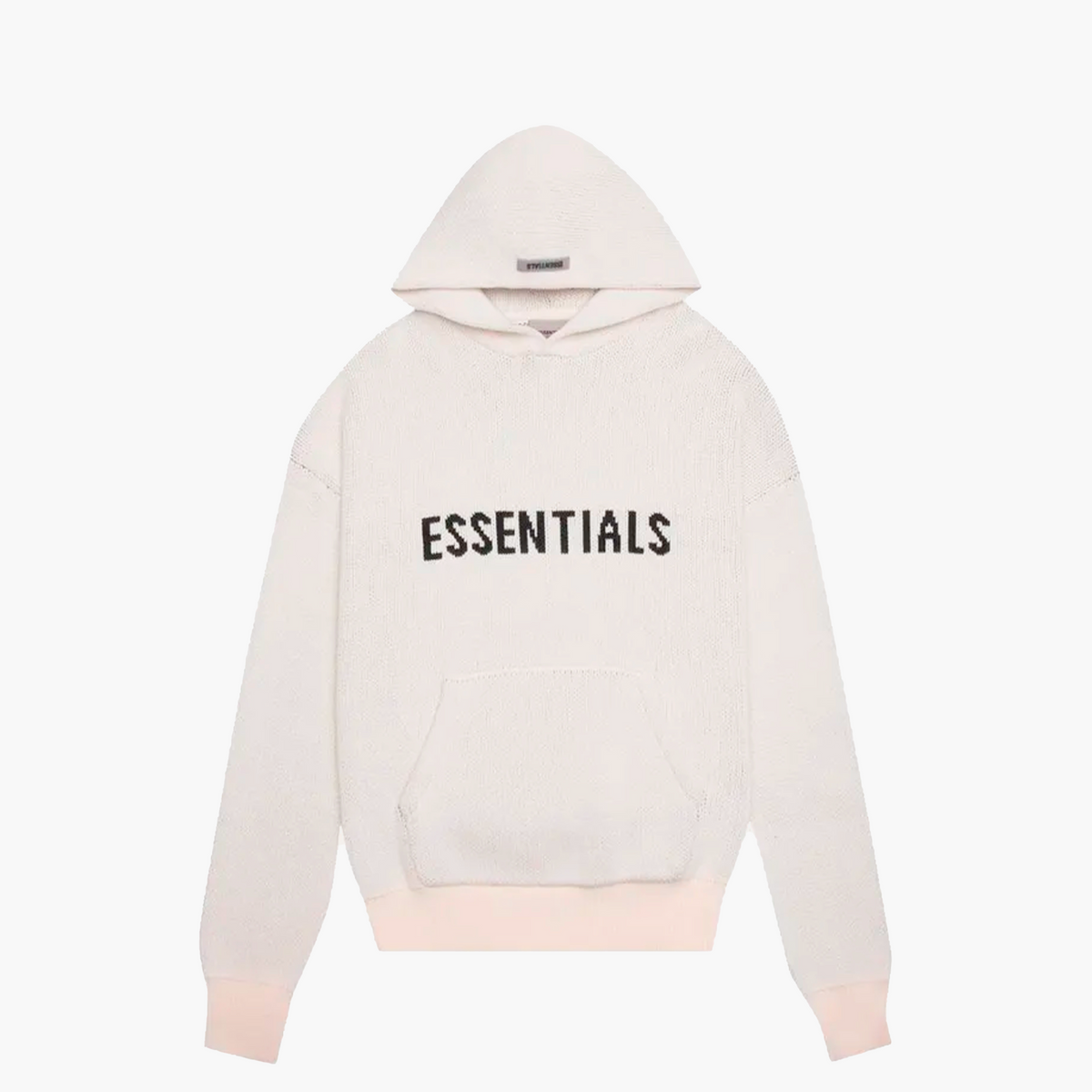 Essentials Hoodie En Maille Crème