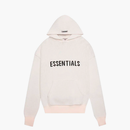 Essentials Hoodie En Maille Crème
