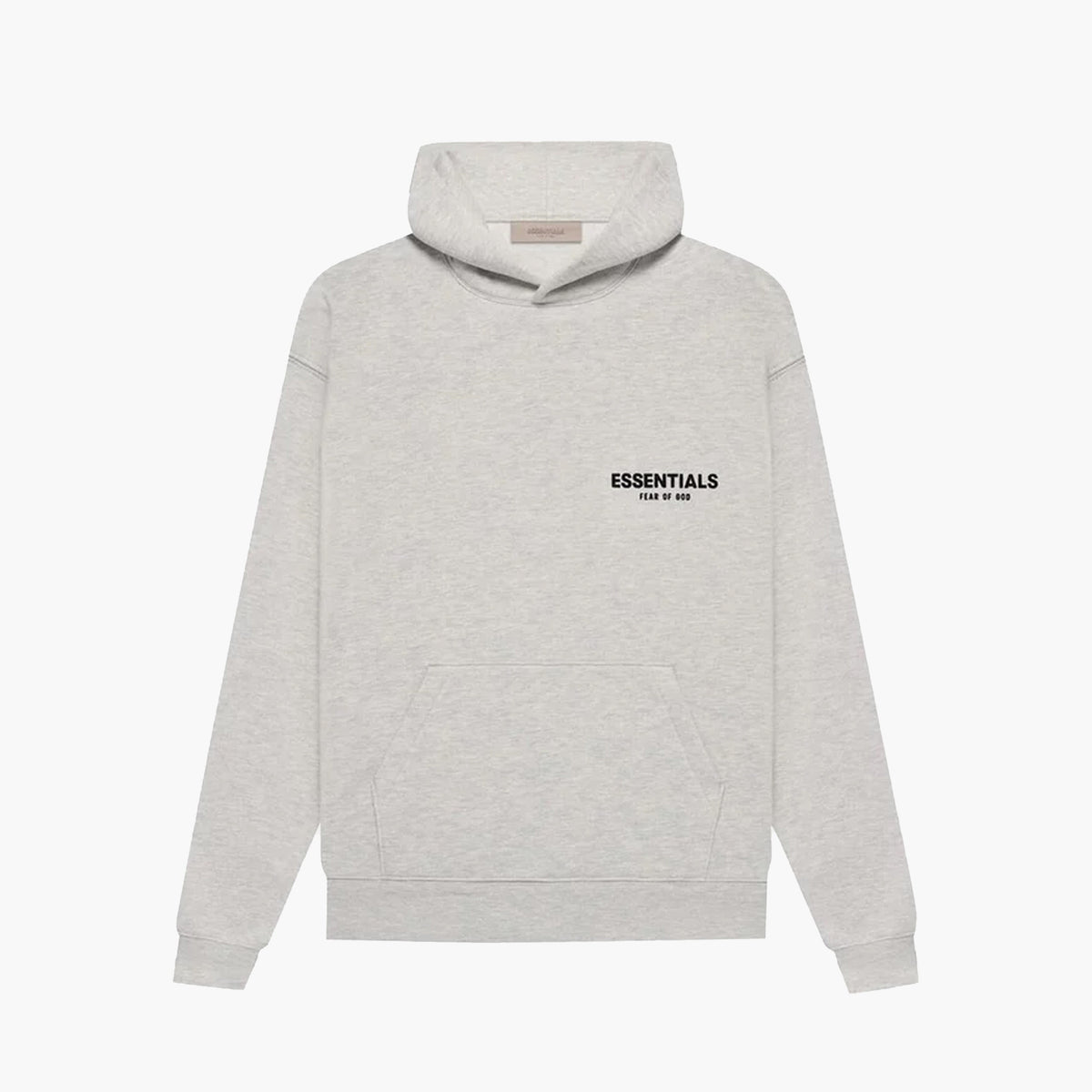 Essentials Fear Of God Hoodie Light Oatmeal Gris Clair