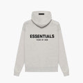 Essentials Fear Of God Hoodie Light Oatmeal Gris Clair