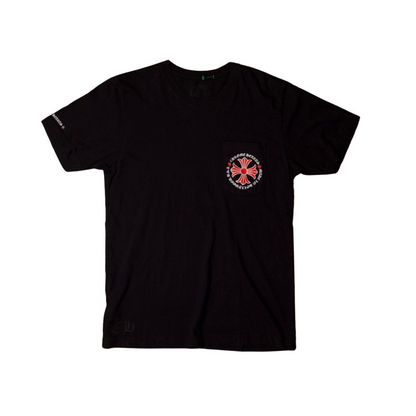 Chrome Hearts T-shirt Cross Made In Hollywood Noir