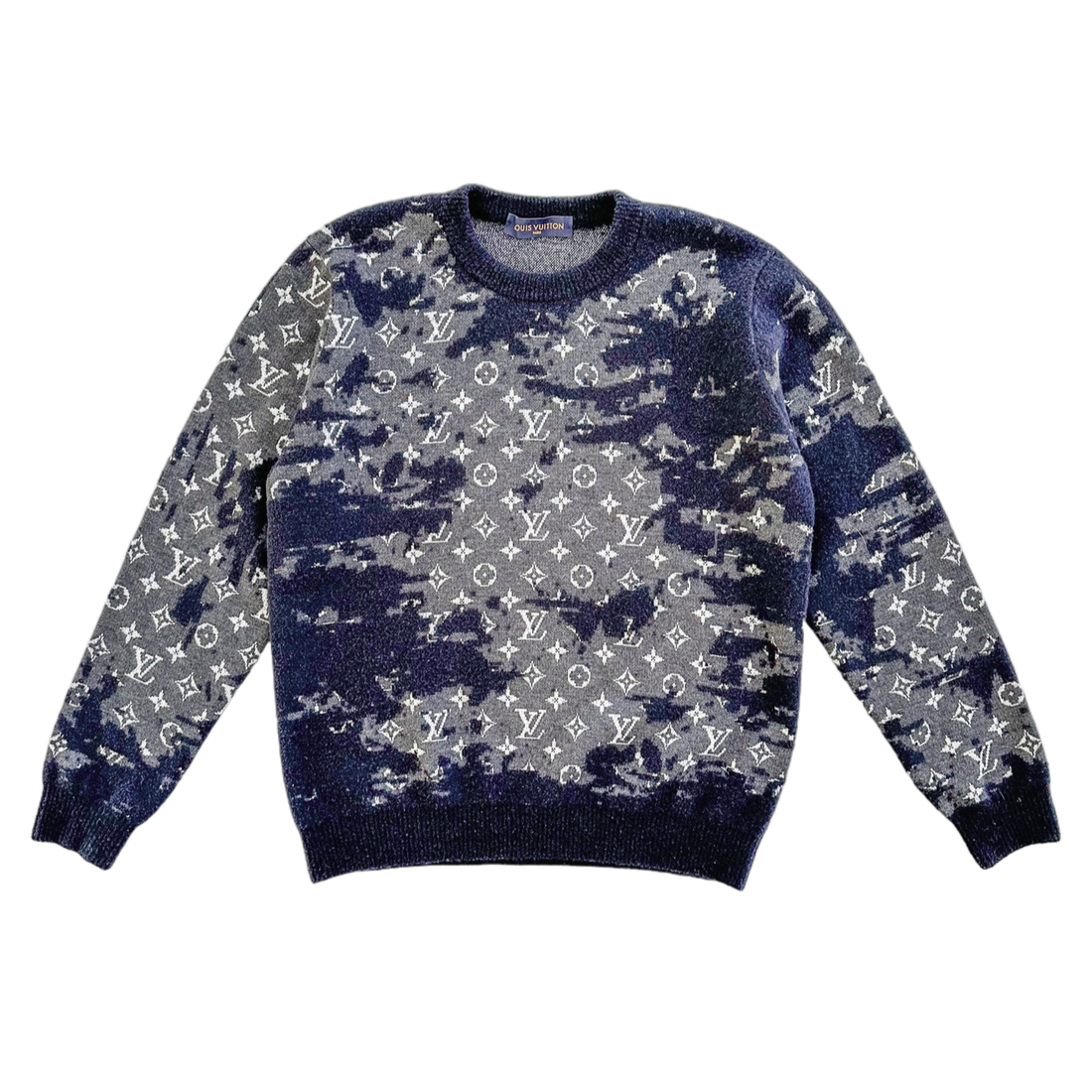 Louis Vuitton Pull - Monogram - Wool Grey