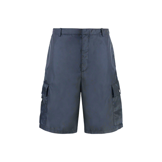 Prada Short Re-Nylon Bleu Marine