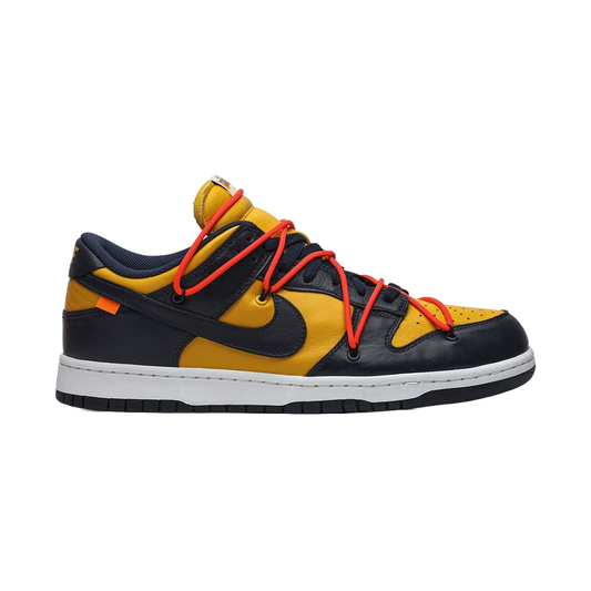 Nike Dunk Low Off-White University Gold Midnight Navy