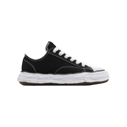 Maison Mihara Peterson 23 OG Sole Canvas Low Black White