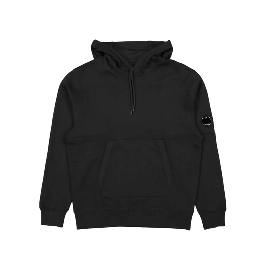 CP Company Hoodie Diagonal Raised Fleece Noir