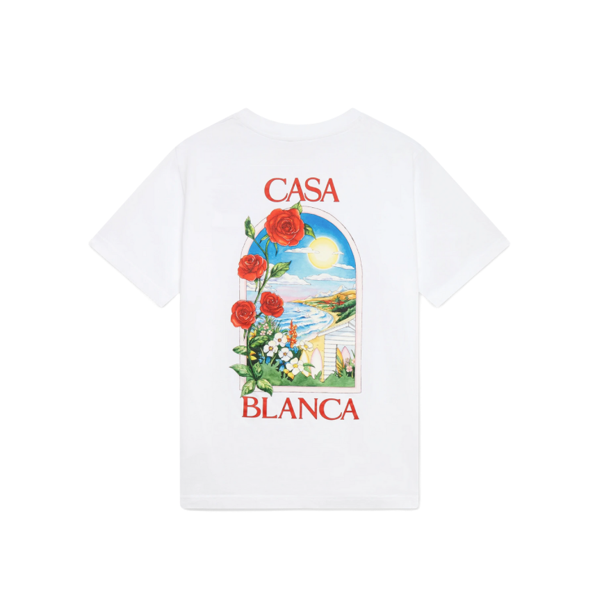 Casablanca T-shirt La Days Blanc
