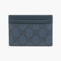 Gucci Porte-carte GG Emblem Bleu